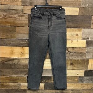 American Eagle Outfitters Gray Womens Jeans Size 10 Regular